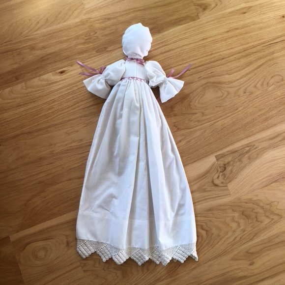 VINTAGE HANDMADE PILLOW CASE PLUSH DOLL - Picture 10 of 12